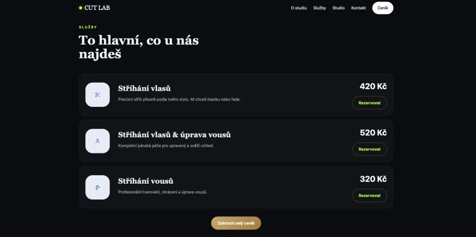Barber ukázka 2