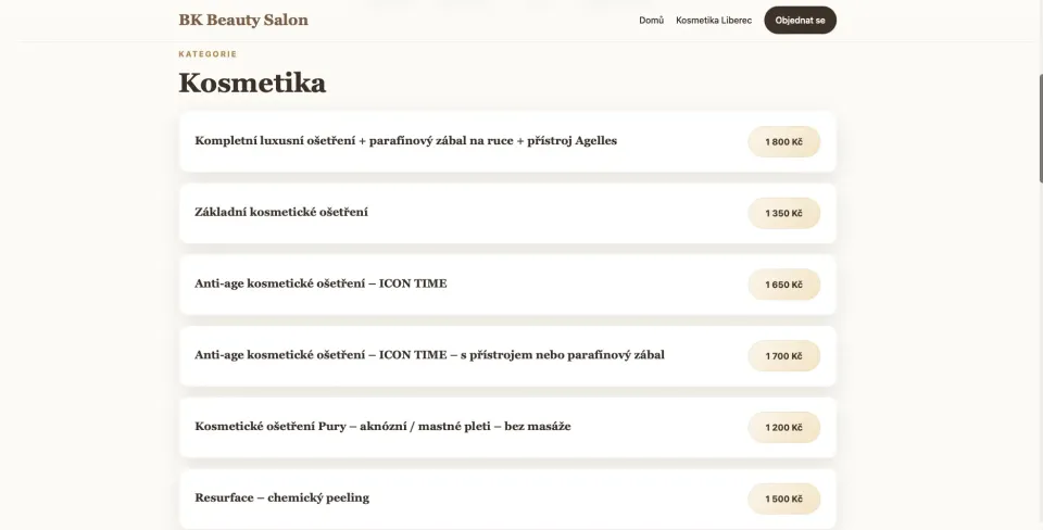 BK Kosmetika ukázka 2